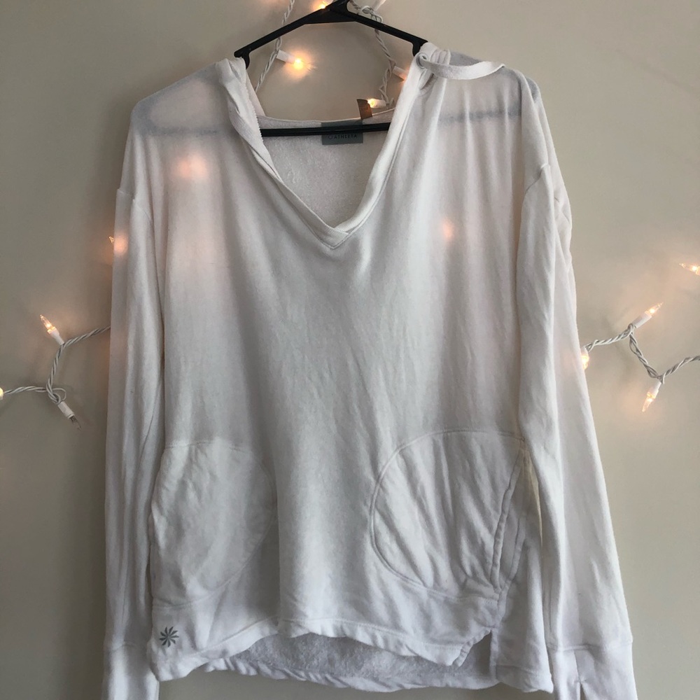Athleta white jacket
